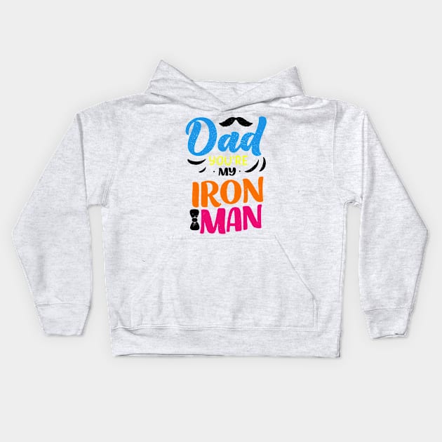 Father Kids Hoodie by Billionairestore